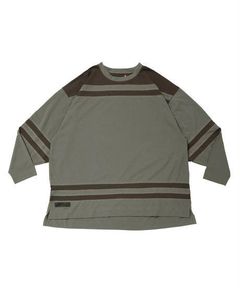 FLATSEAMER HOCKEY SHIRT c/#2 KHAKI