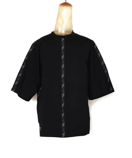 SEAMTAPE M-SLEEVE TEE c/#1 BLACK