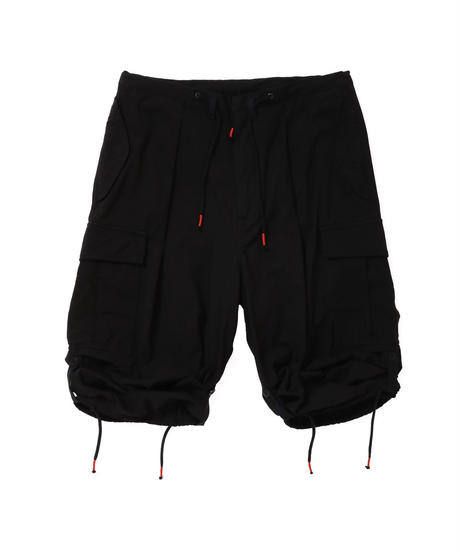 BDU DROP CROTCH TROUSERS c/#1 BLACK