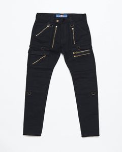 945-74GP06-16-(BLACK) GOLD ZIP