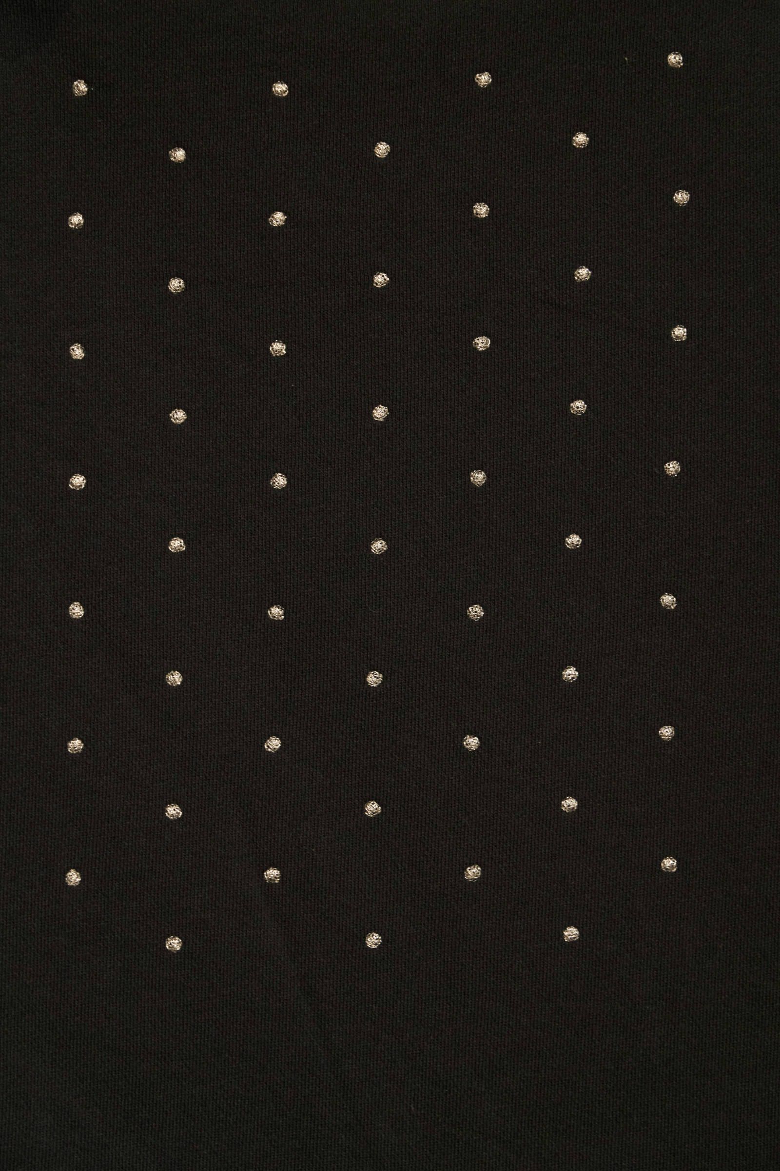 DOT-EMBROIDELY PARKA