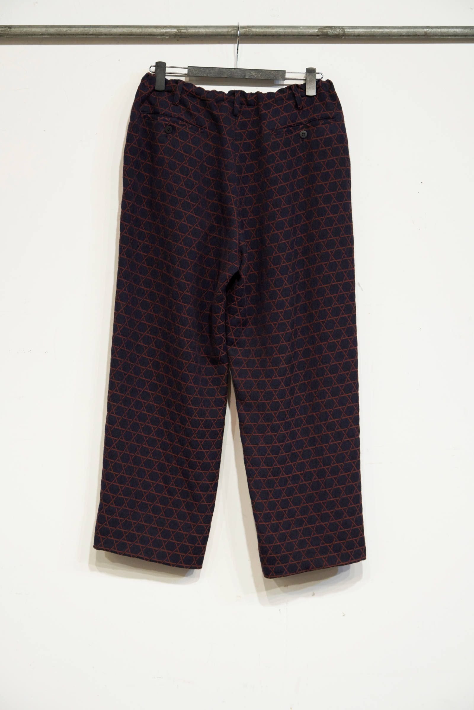 STAR PLAID EASY PANTS "AMERICA"