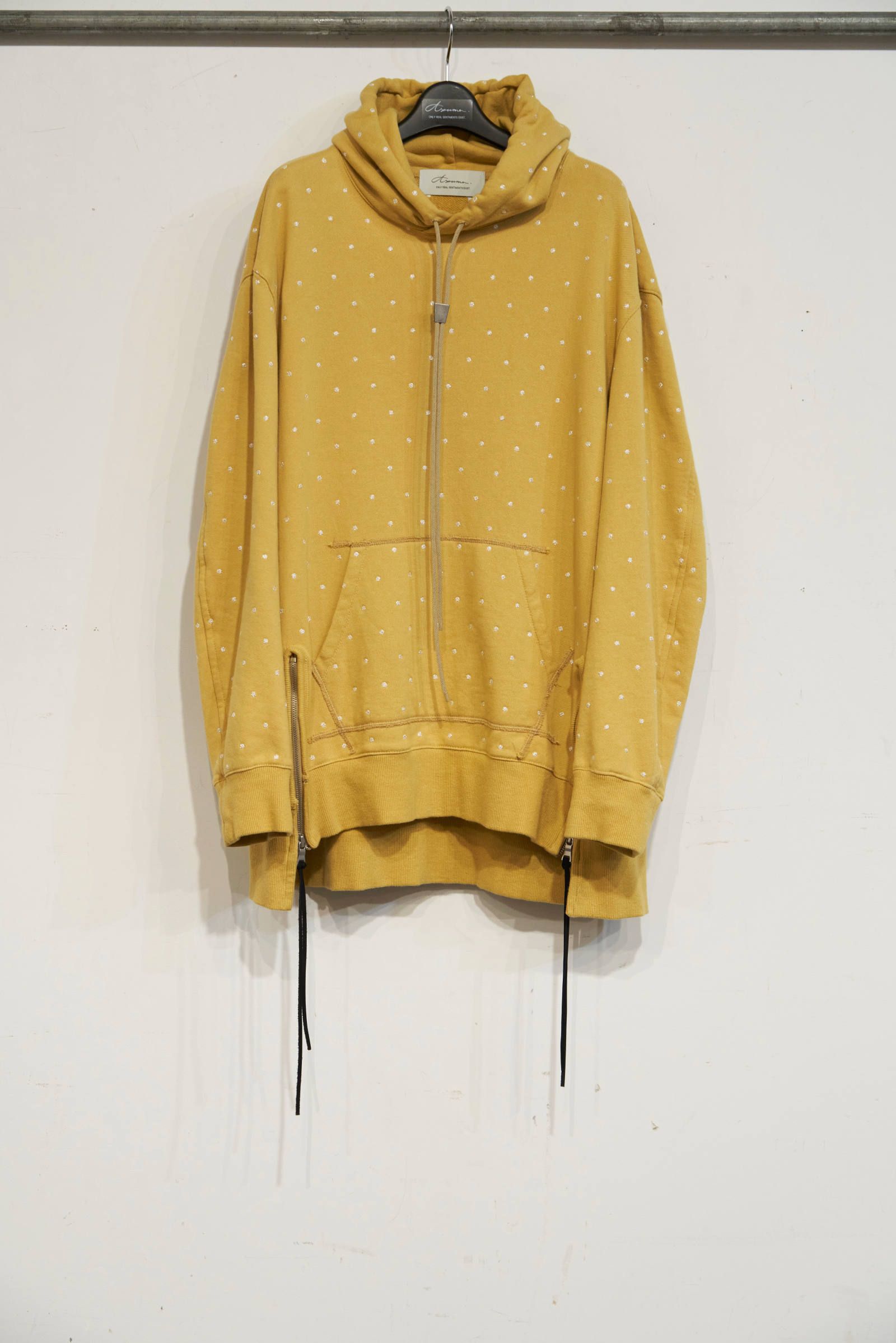 DOT-EMBROIDELY PARKA
