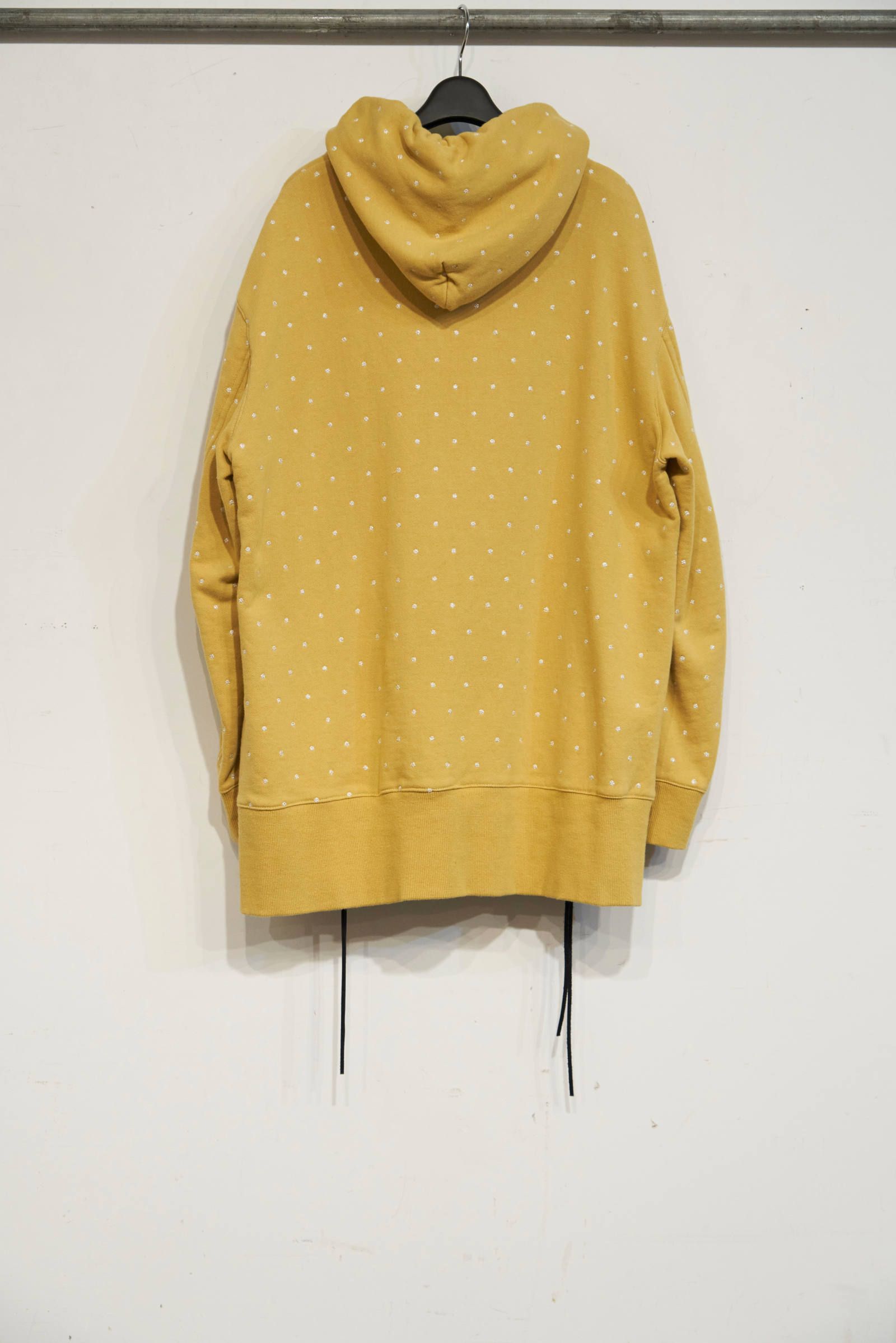 DOT-EMBROIDELY PARKA