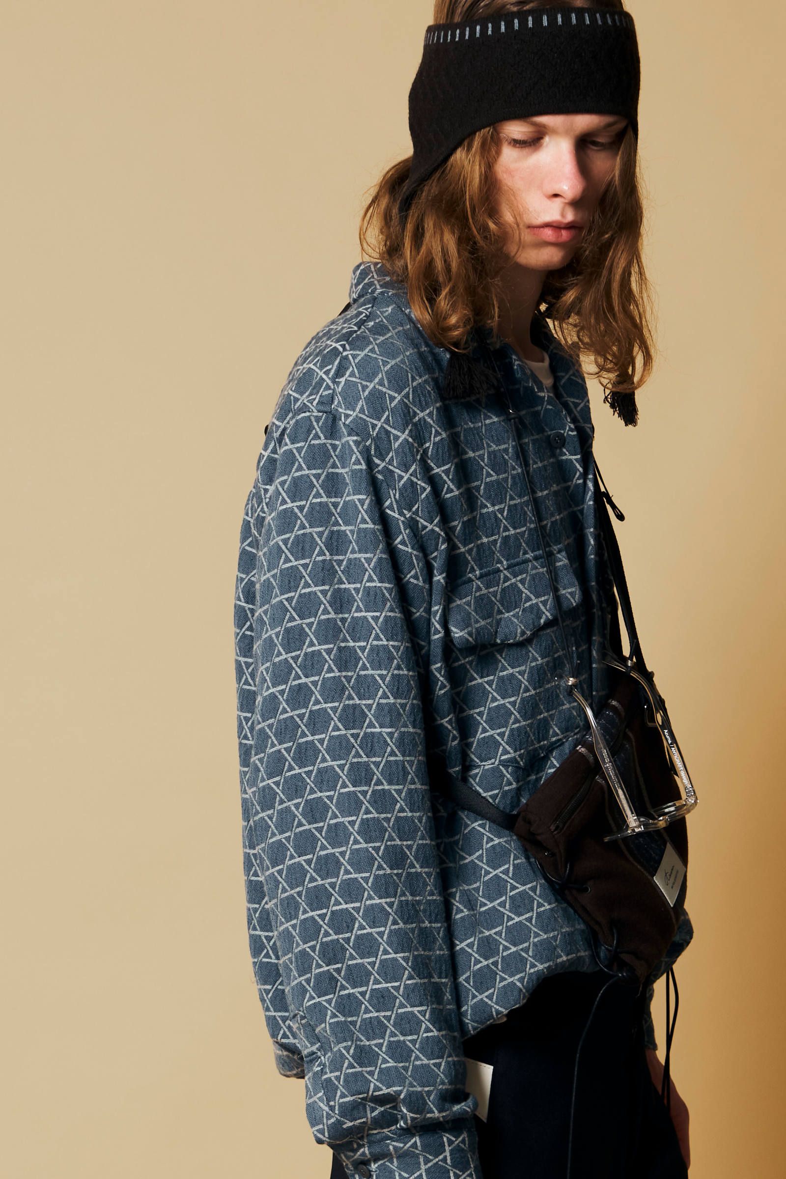 TALLIT STRIPE UTILITY SACK "BLACK"