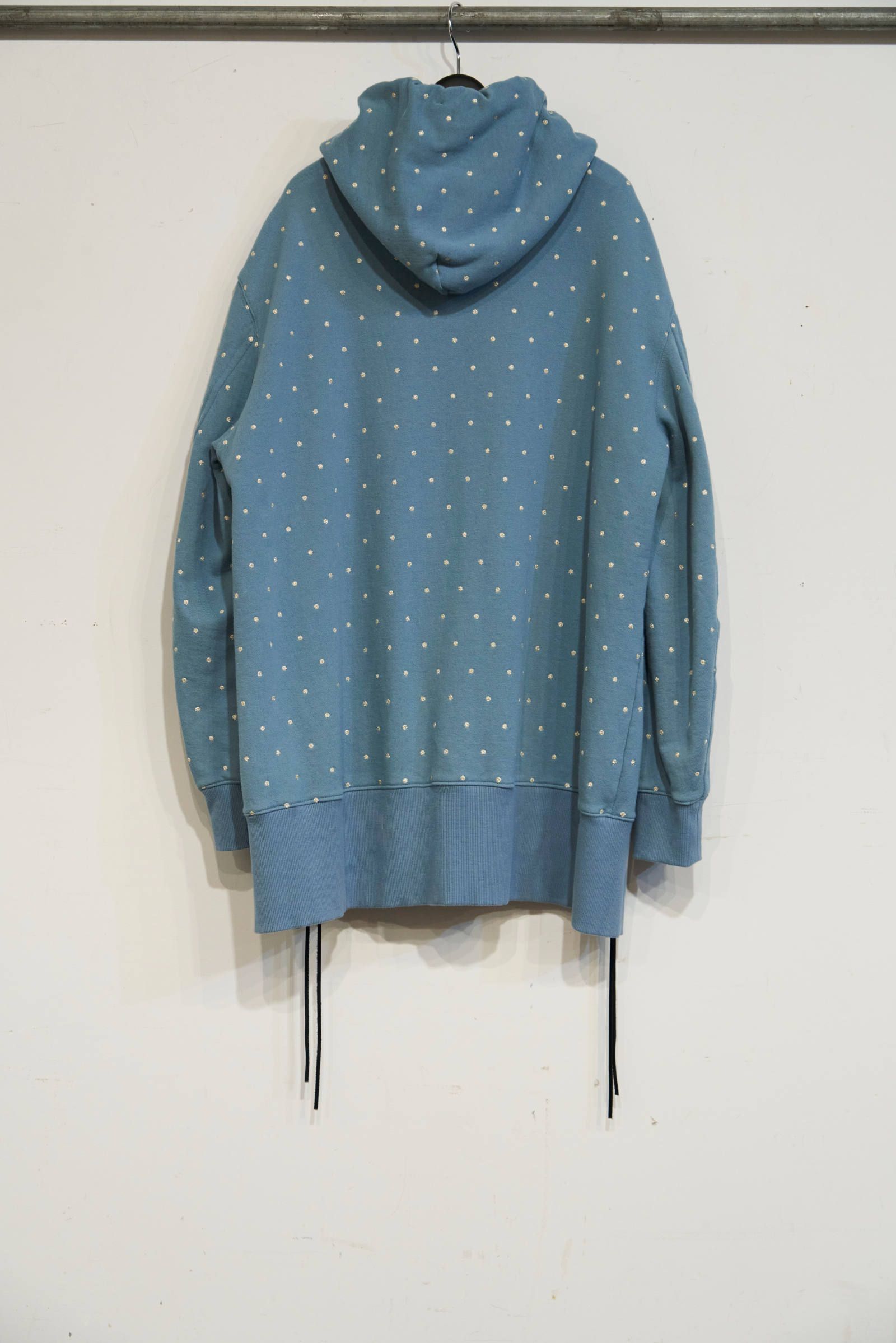 DOT-EMBROIDELY PARKA