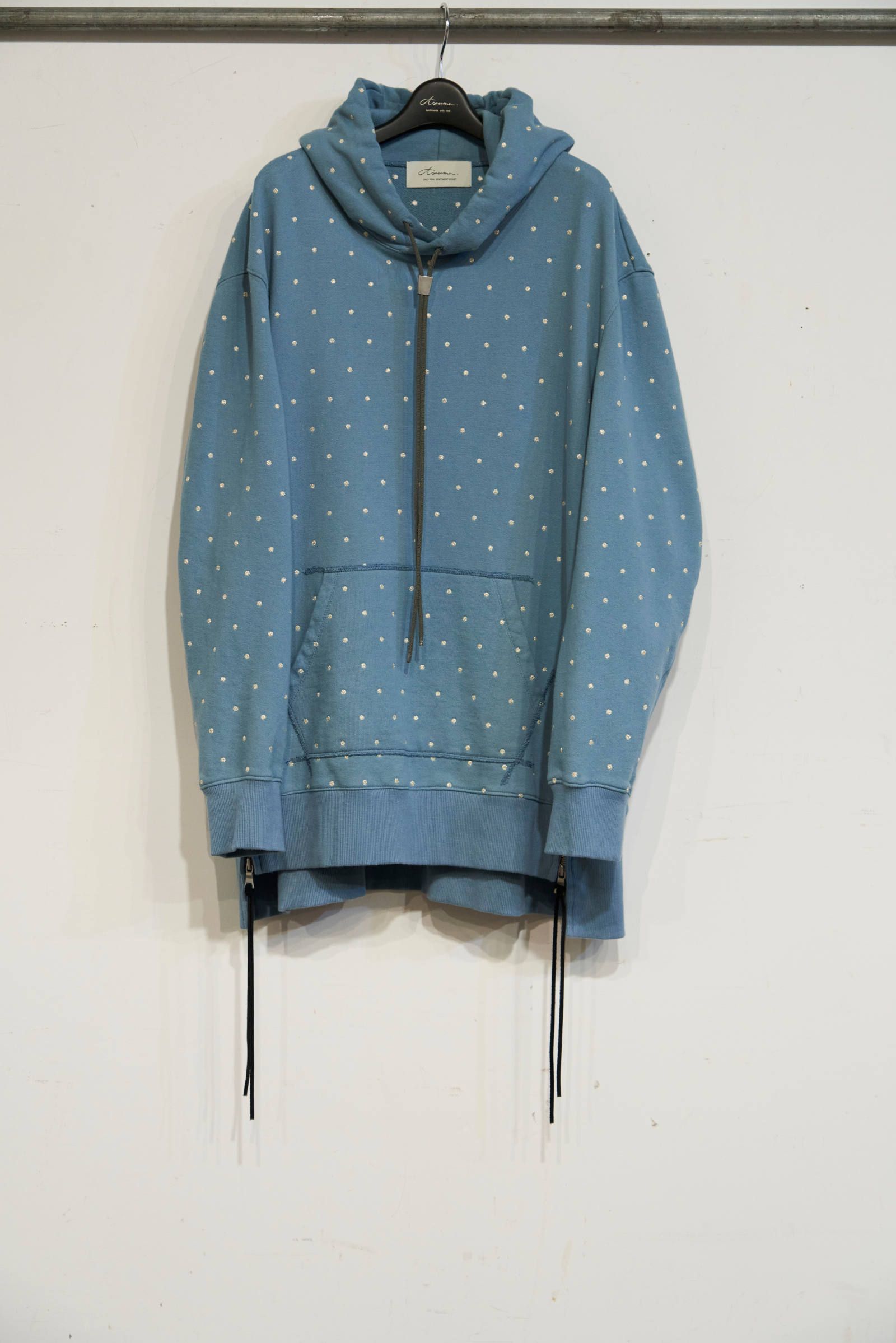 DOT-EMBROIDELY PARKA