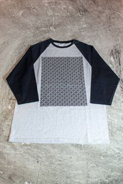 デスパターンズ2020 "死" ラグランT(GRAY×BLACK)