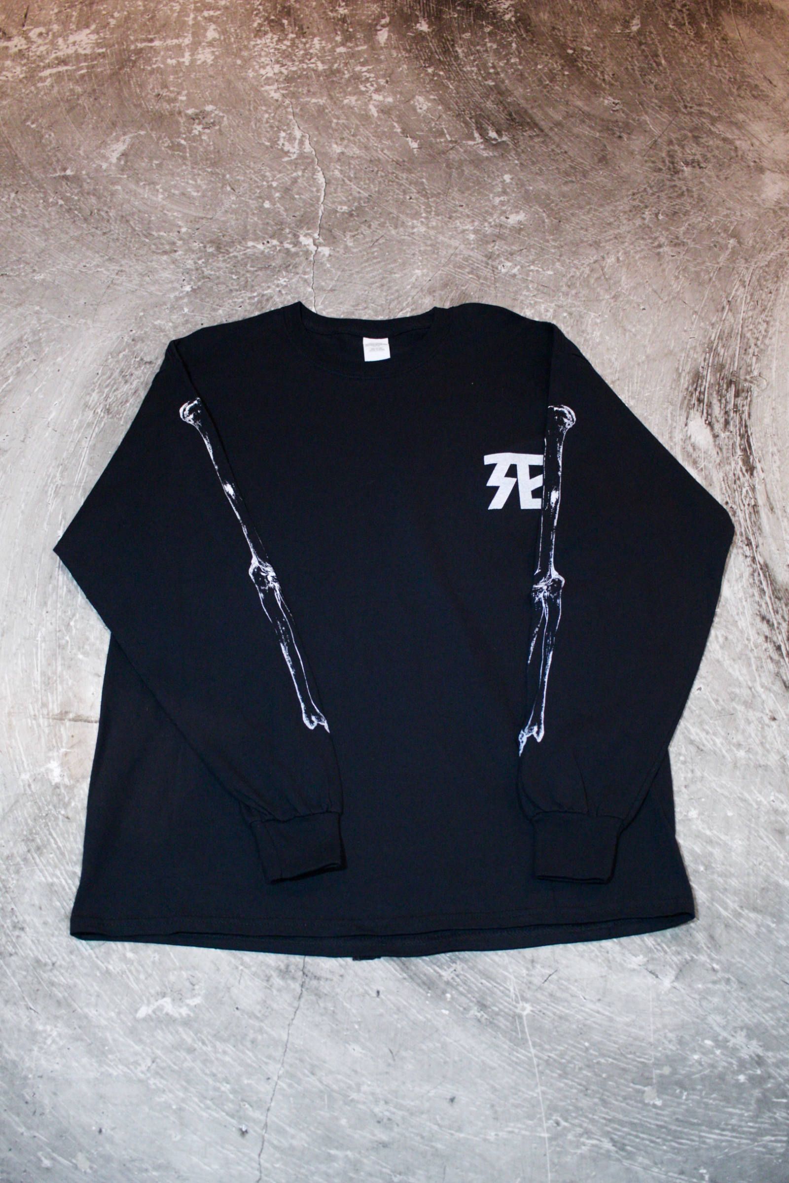 デスパターンズ2020"NO MAD NUMSKULL" 骨ロンT (BLACK)