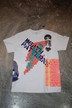デスパターンズ2020 "NO MAD NUMSKULL" マルチプリントTEE WHT/Mサイズ