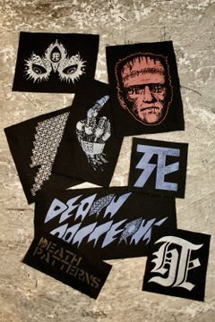 デスパターンズ2020 "NO MAD NUMSKULL" リフレクター死布パッチ 8枚セット 003