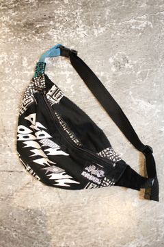 デスパターンズ2020 "NO MAD NUMSKULL" パッチワークウェストポーチ 小 003