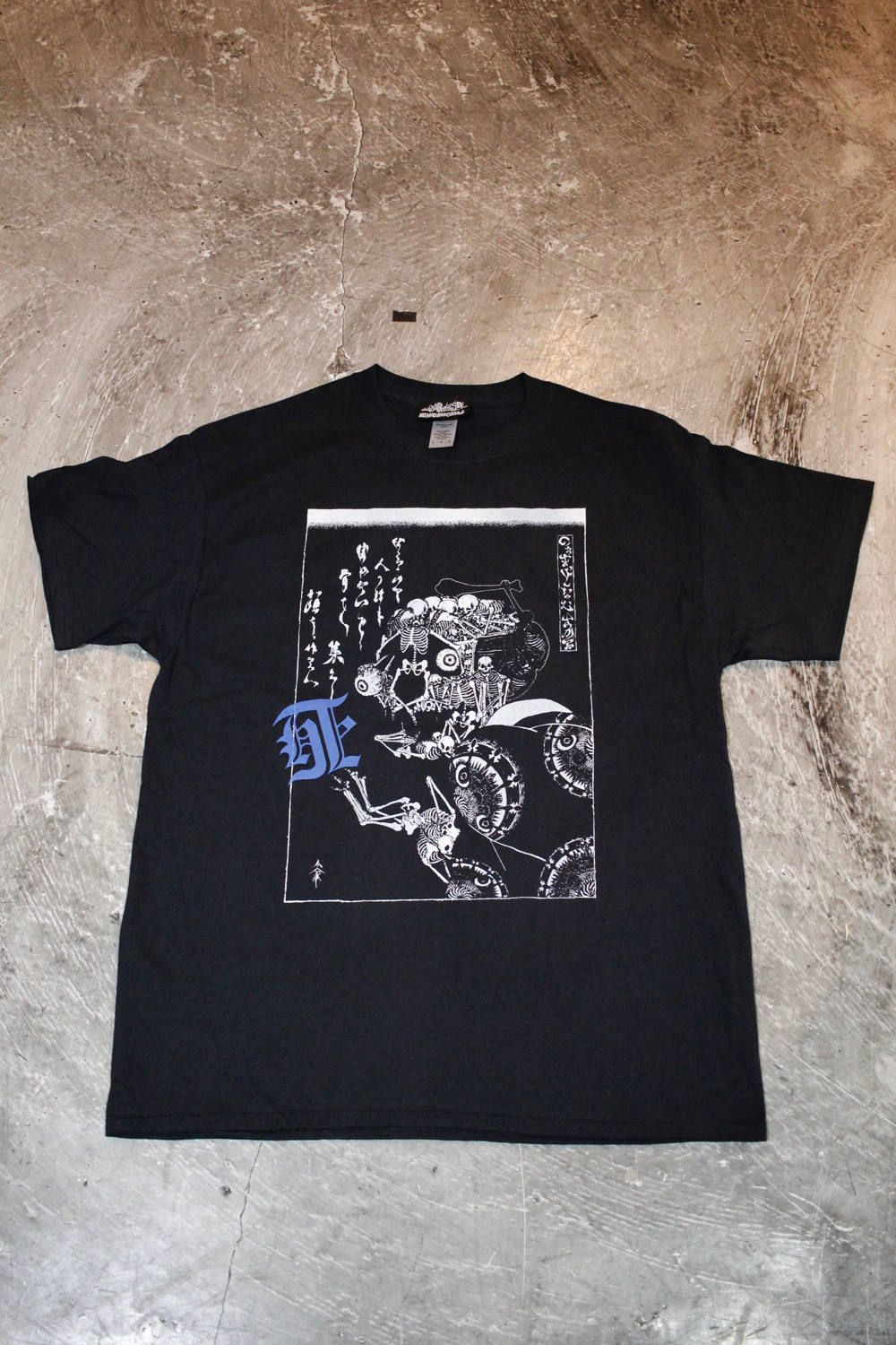 デスパターンズ2020 "NO MAD NUMSKULL" 浮世絵TEE BLACK×WHITE