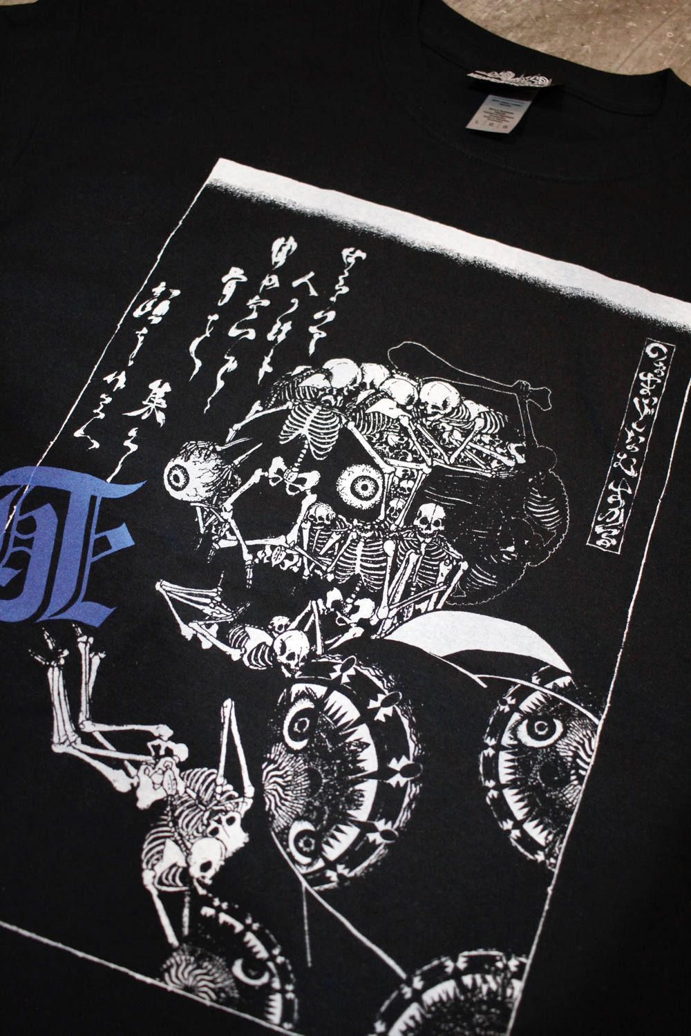 デスパターンズ2020 "NO MAD NUMSKULL" 浮世絵TEE BLACK×WHITE