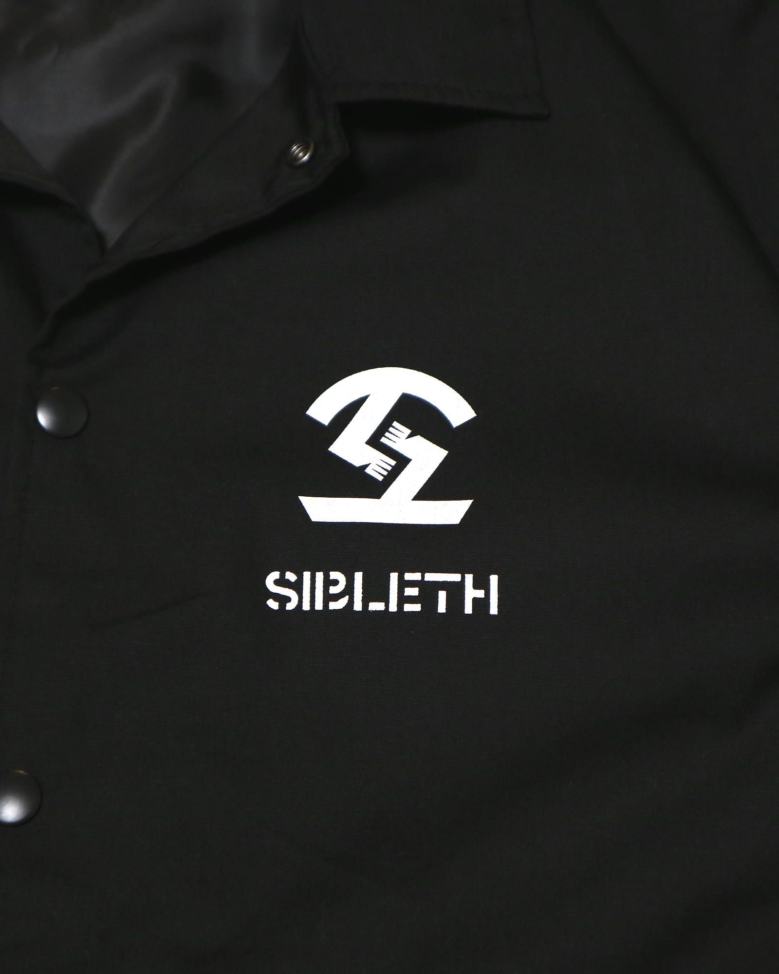 -OFFICIAL BOOTLEG CTLG 01- LOGO COACH JACKET BLACK