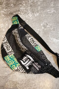 デスパターンズ2020 "NO MAD NUMSKULL" パッチワークウェストポーチ 大 004