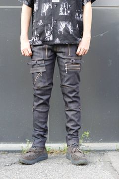 945-75GP06-16-(INDIGO) SILVER ZIP