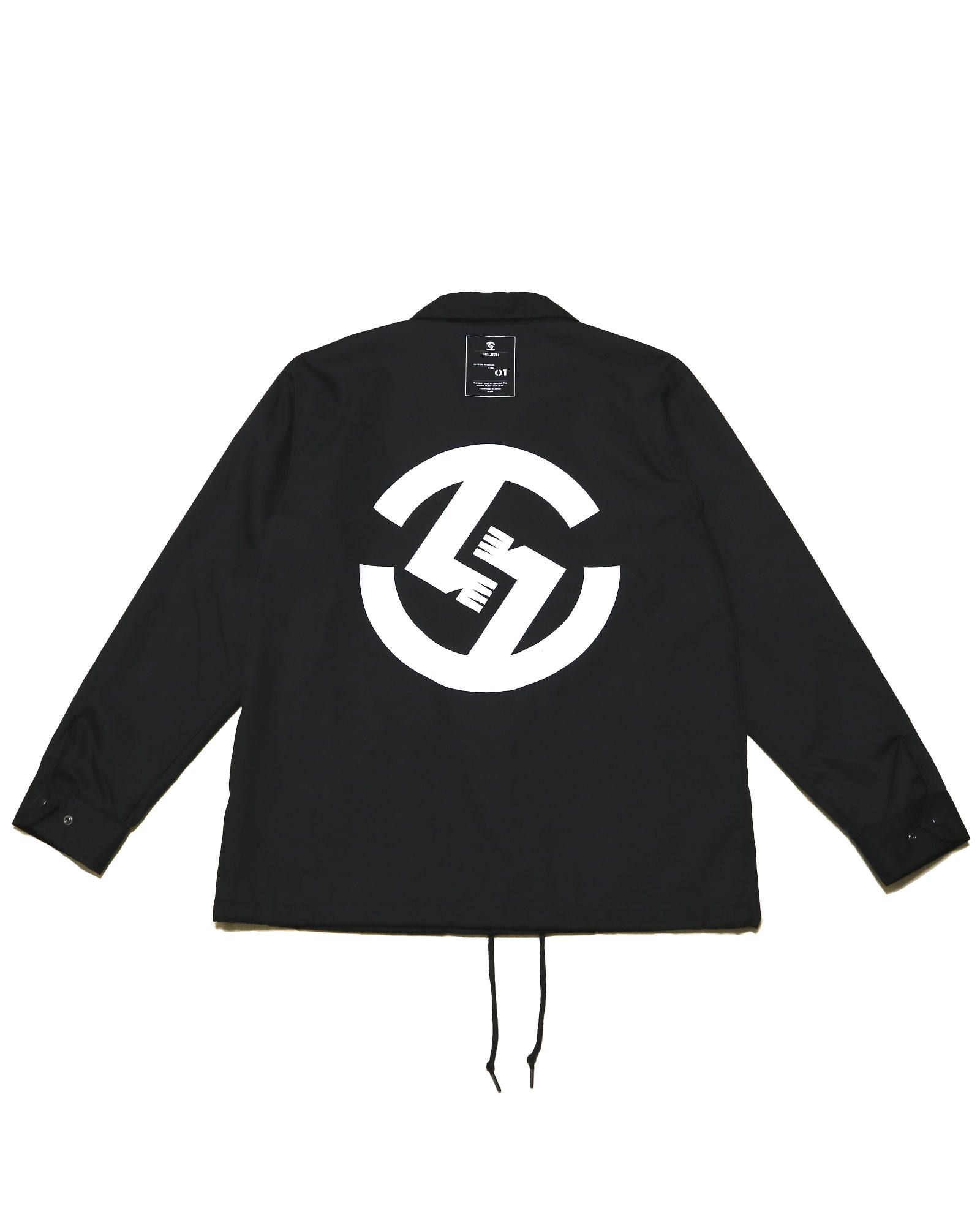 -OFFICIAL BOOTLEG CTLG 01- LOGO COACH JACKET BLACK