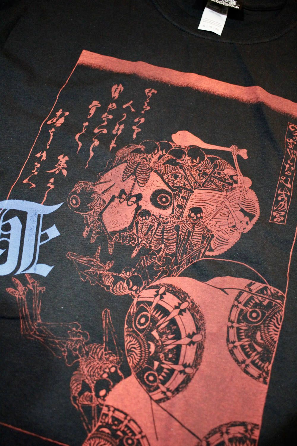 デスパターンズ2020 "NO MAD NUMSKULL" 浮世絵TEE BLACK×RED