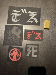デスパターンズ2020 冬"NO MAD NUMSKULL" リフレクター死布パッチセット  02