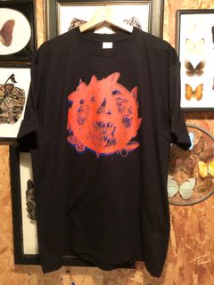 「予約商品」.butterfly anarchy symbol T-shirt 04