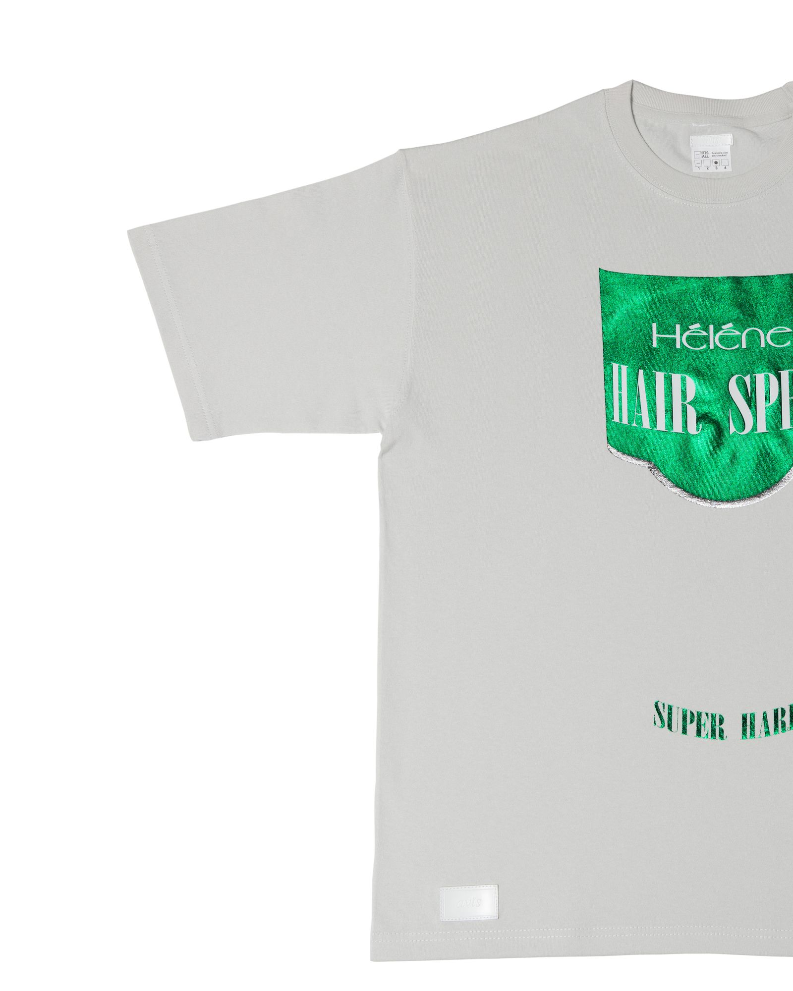 DAIEI-SPRAY BIG WIDE TEE_9.1oz Magnum Weigh / col: LIGHT GREY
