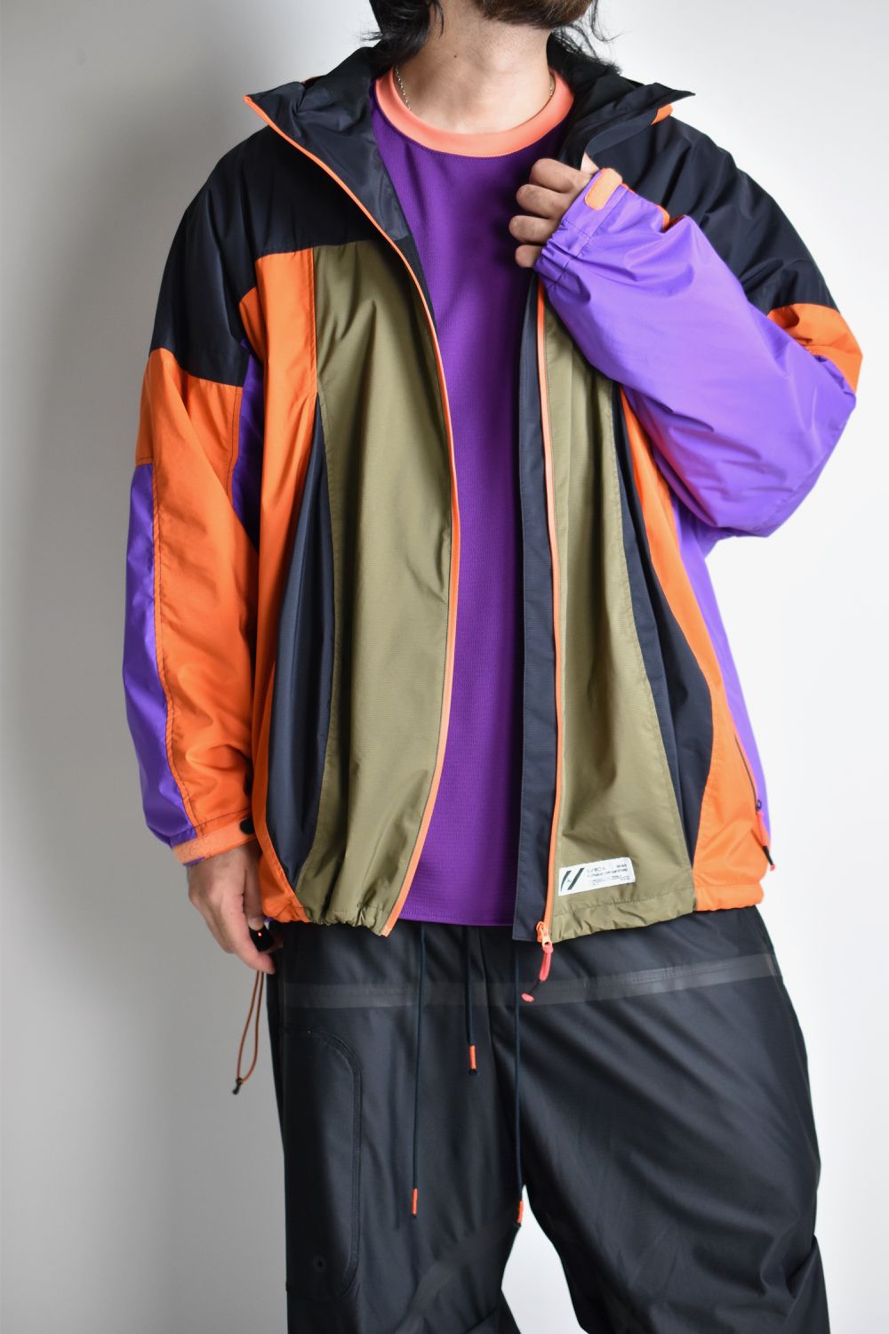 MOUNTAIN BALLOON WIDE JACKET c/#3 ORN X PPL