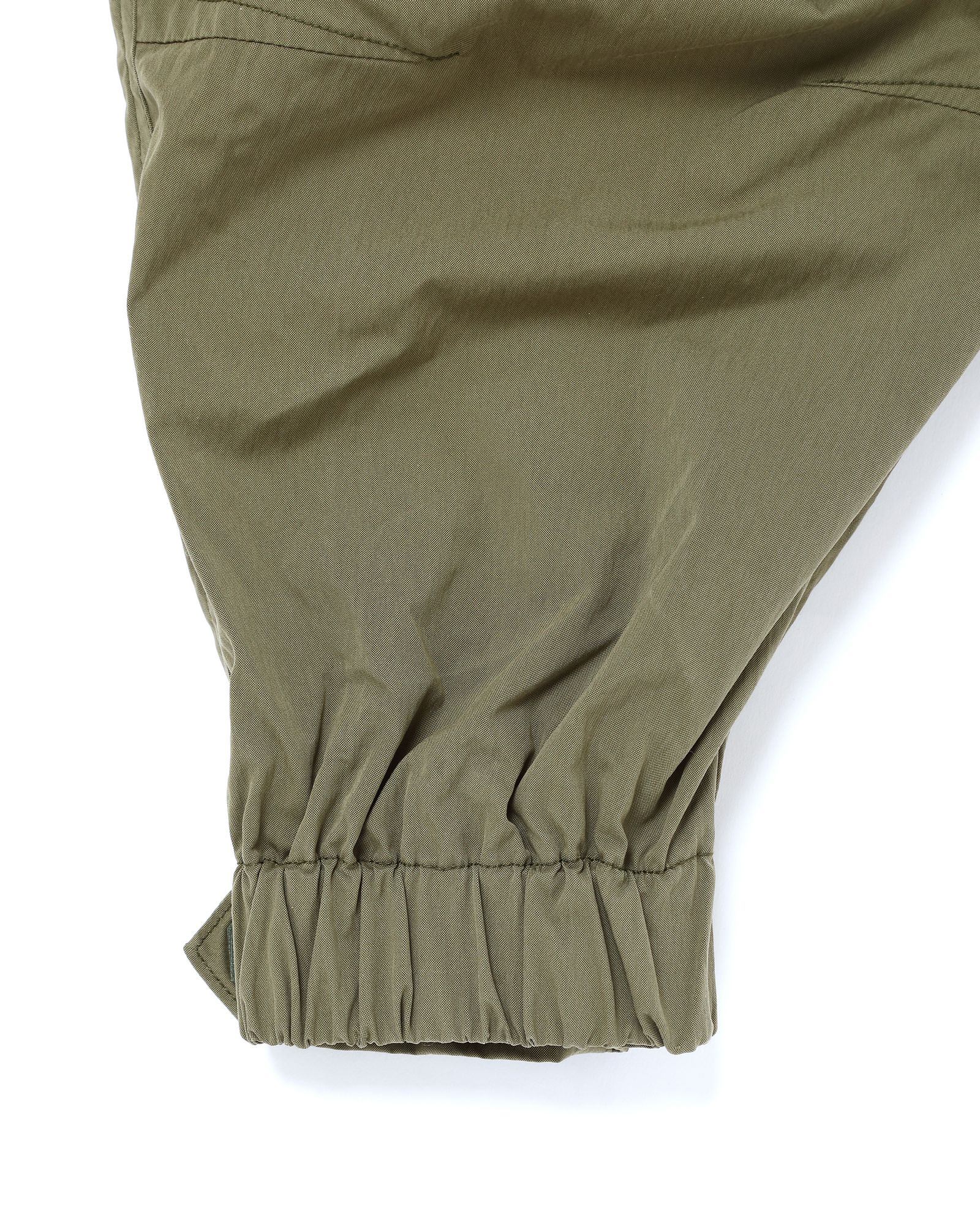 「予約商品」ONE-PLEATS CARGO TROUSERS # c/KHAKI