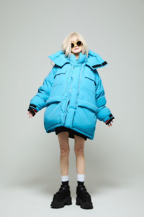 945-80TJ430-1 / ダウンジャケット (BLUE)