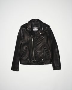 945-81GJ01-1 / ベルト付きライダース (BLACK, WHITE)