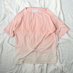 「予約商品」HAND GRADATION T-SHIRT (PINK)