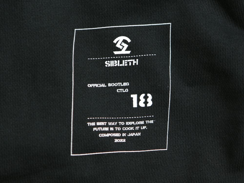 【OFFICIAL BOOTLEG CTLG 18】”ANTI-01" Sweat Pullover Parka