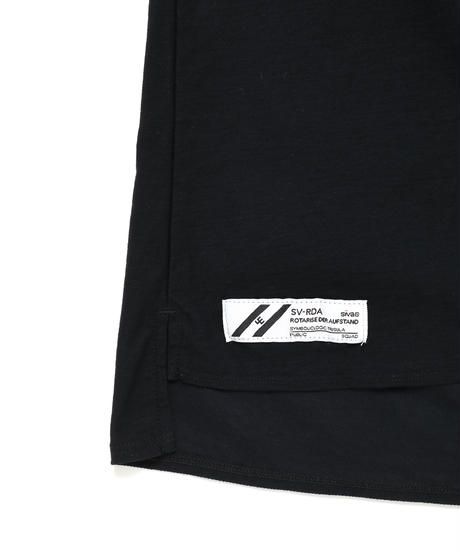 FLATSEAM LINE WIDE L-SLEEVE c/#1 BLACK