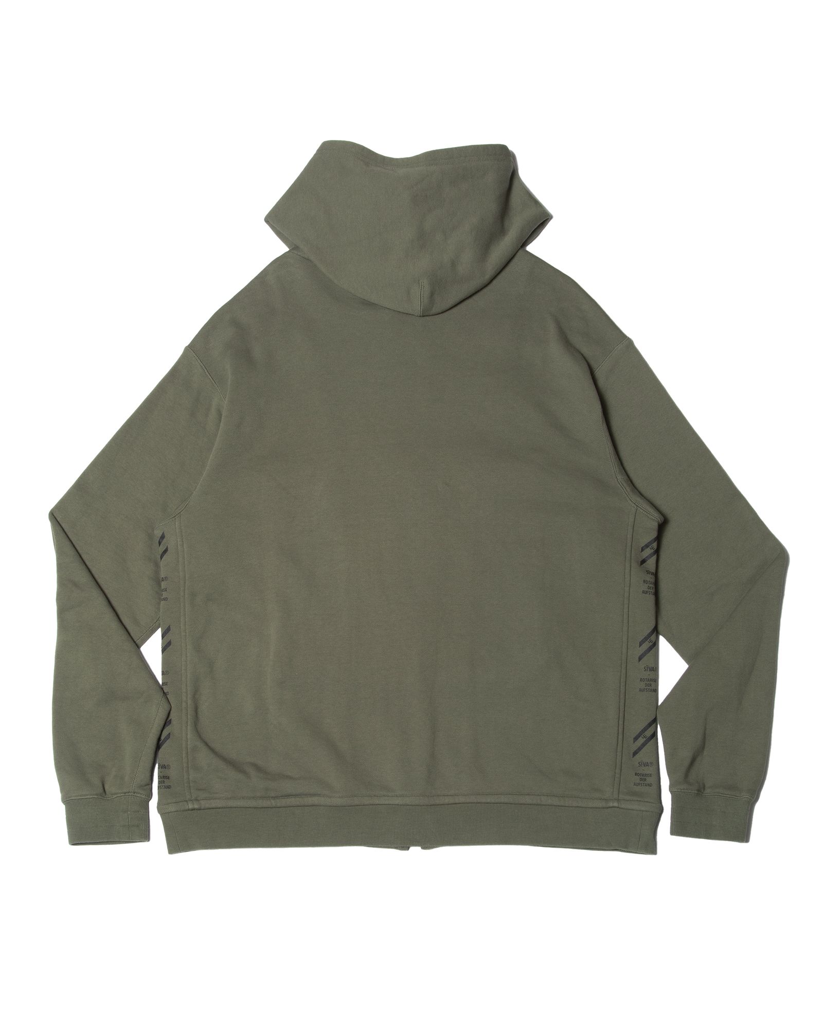 「予約商品」LOWCHEST-PKT ZIP JOGGER LOOSE-FIT HOODIE / col: KHAKI
