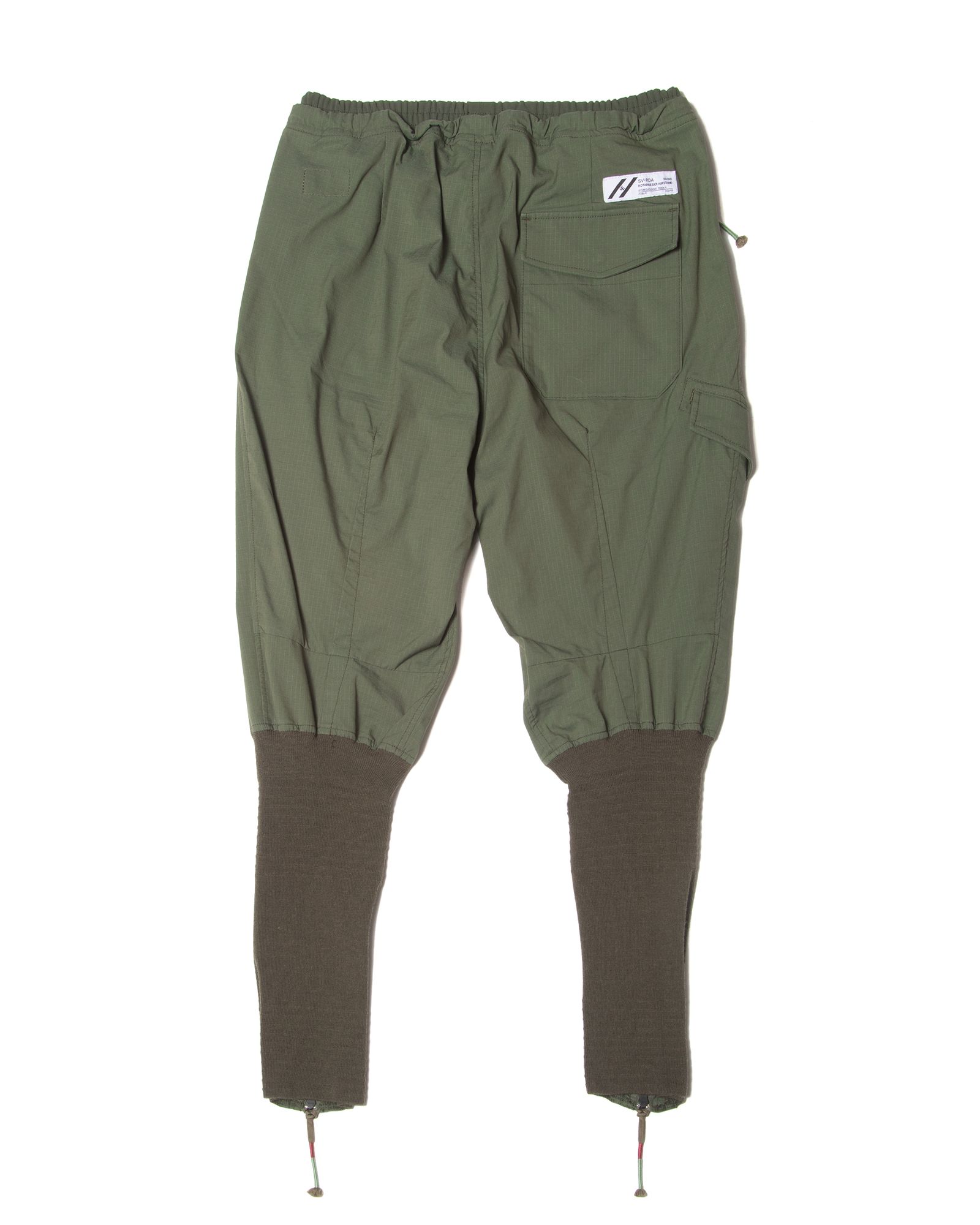 SÏVA - CHANNEL FLIGHT LOWER-LEG WARMER PANTS / col: OD | HAZE