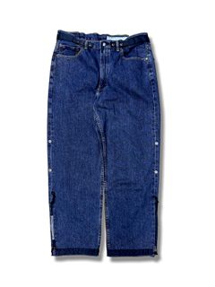 THE DEFORMED ADJUSTABLE THRIFTING DENIM 550 [FIGURE PROTO] / リメイク デニムパンツ（INDIGO）