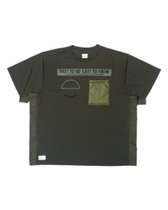 FTG-FTK POCKET WIDE DRY TEE / col: KHAKI