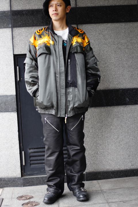 blackmeans "SNOWY LEATHERS"  015