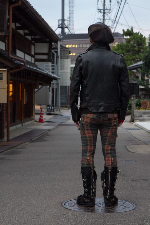 ライダースと城下町