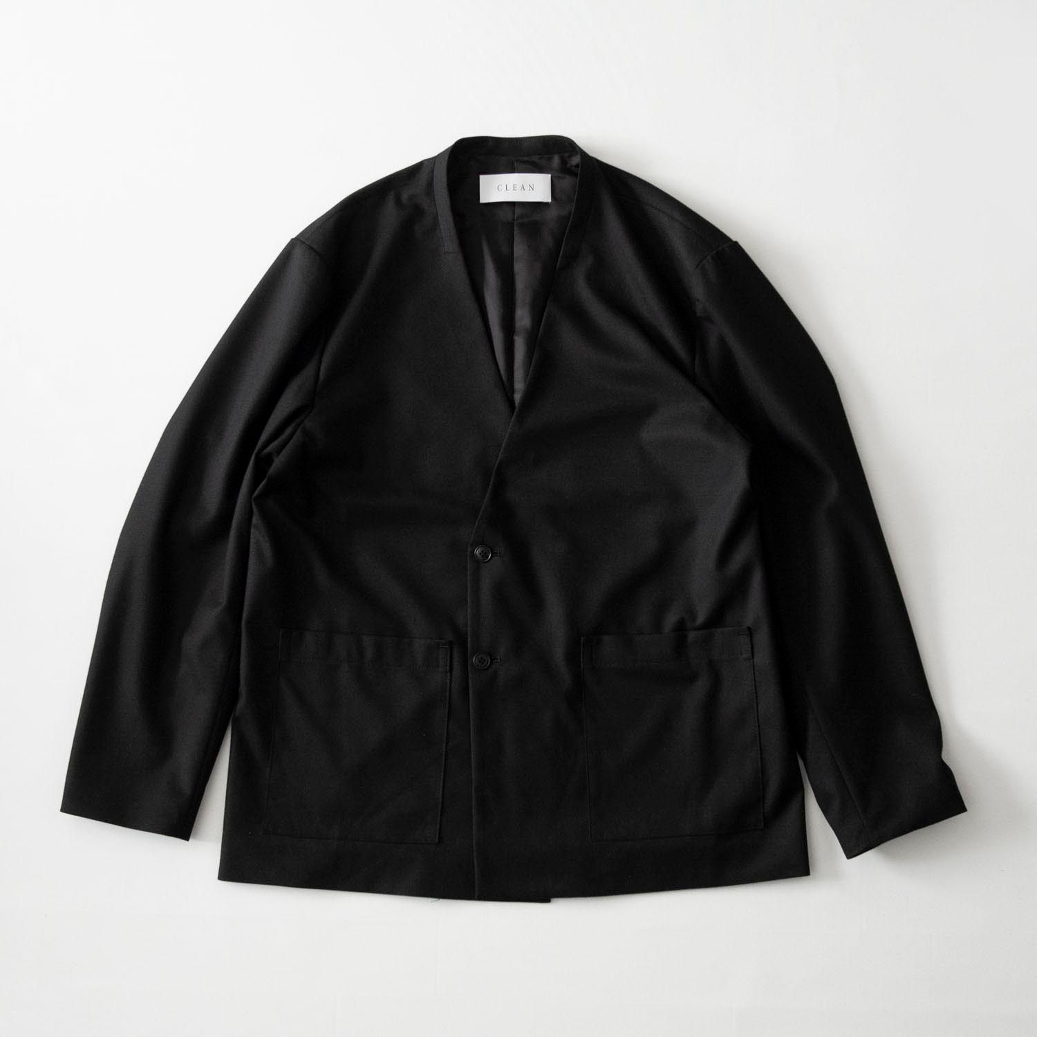 RELAXED BLAZER  (BLACK)