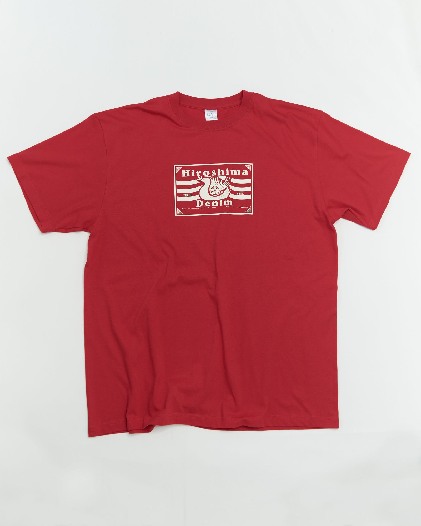 Hiroshima Denim ロゴTEE (RED)