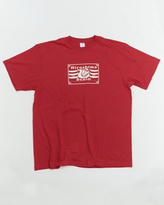 Hiroshima Denim ロゴTEE (RED)