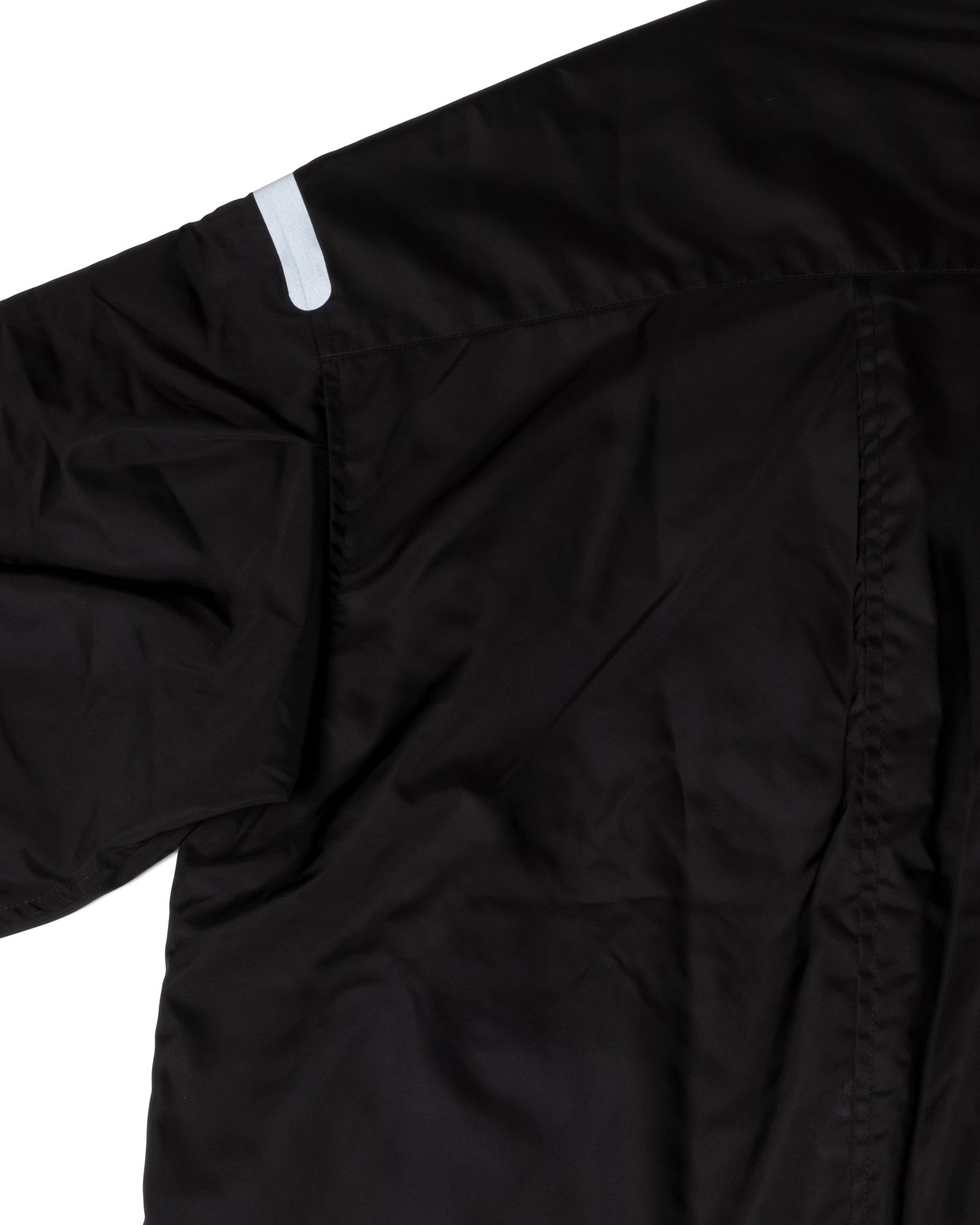 「予約商品」COLLARLESS OVERSIZED LONG PADDING COAT / col: BLACK