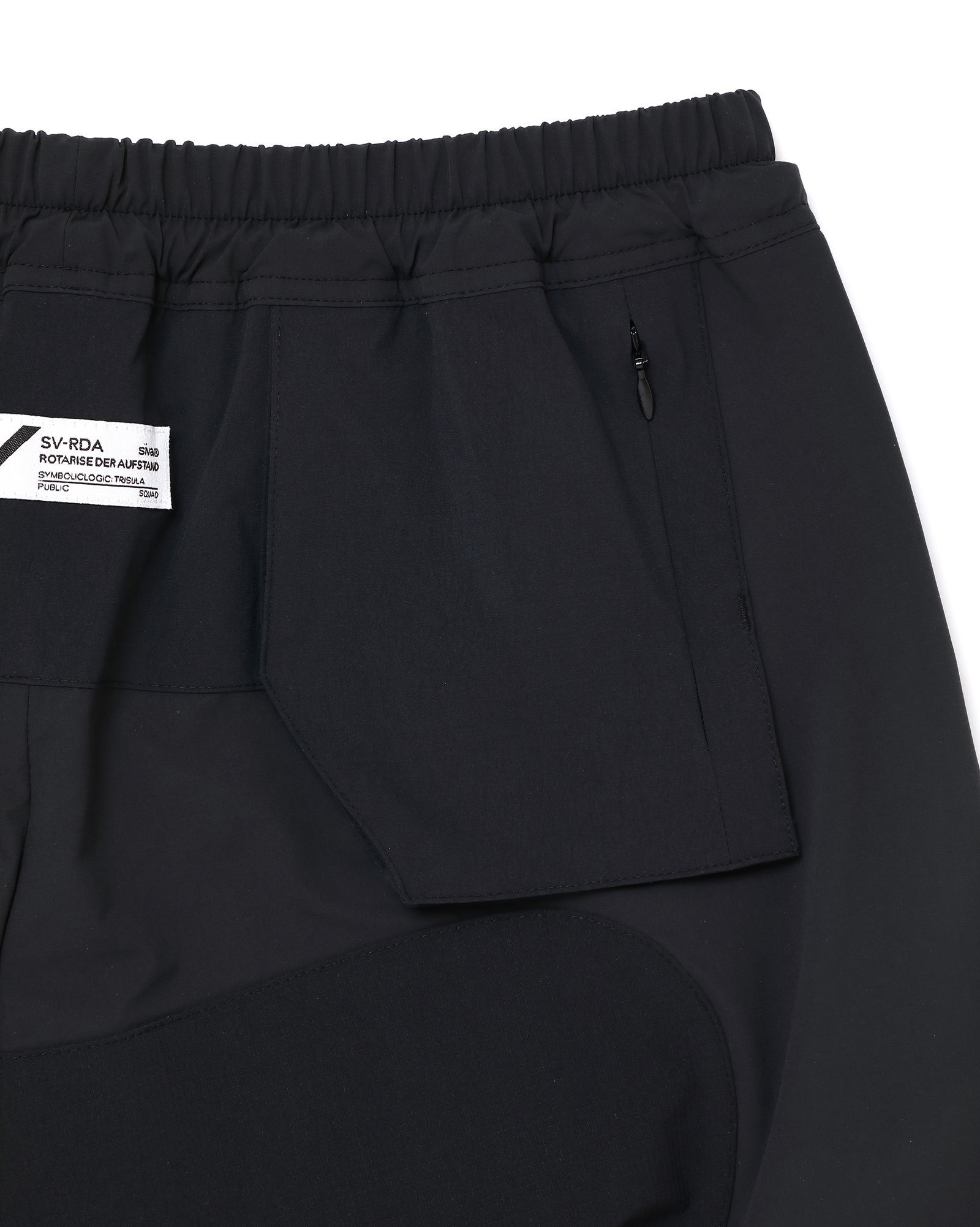 「予約商品」ONE-PLEATS NYLON PANTS # c/BLACK
