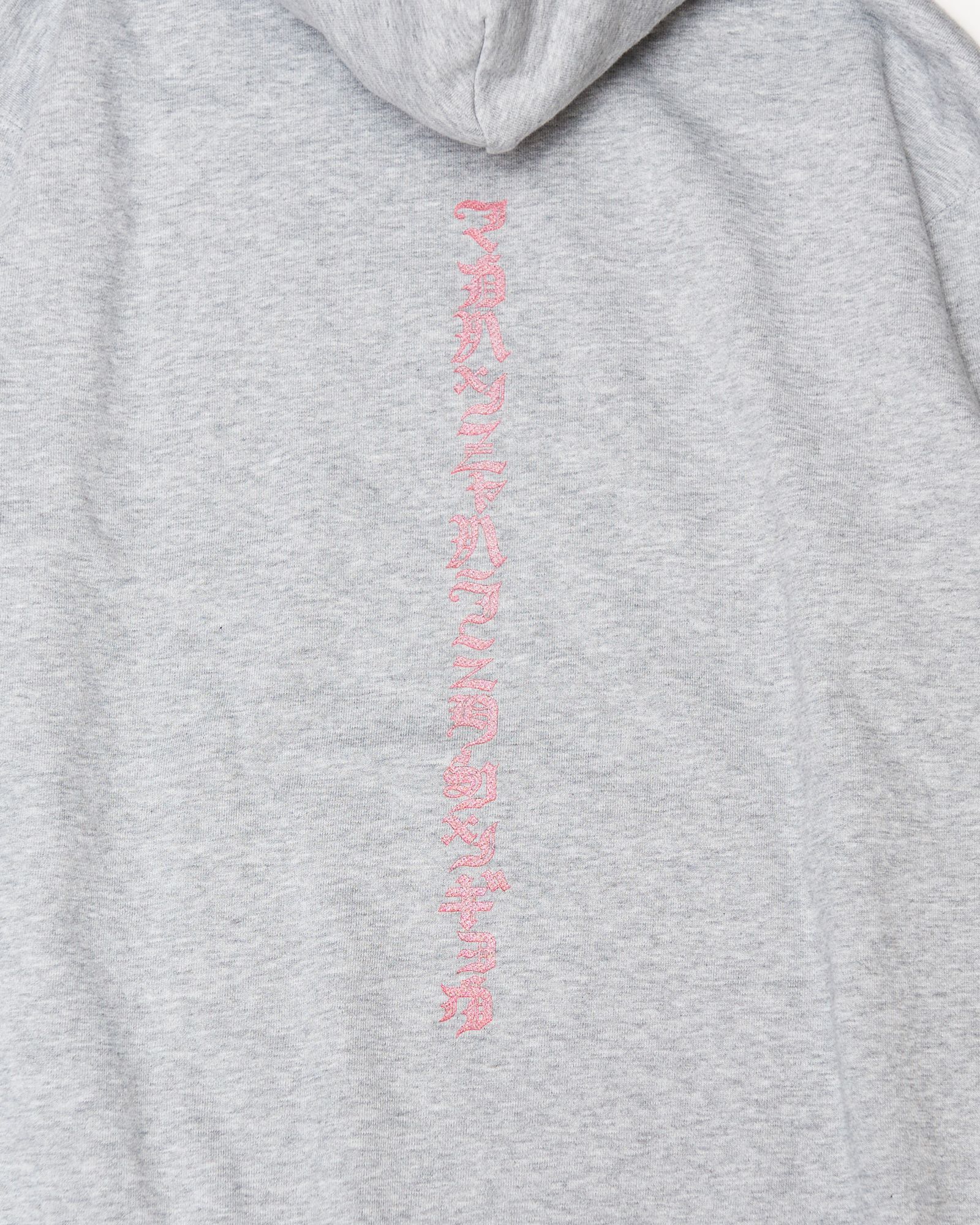 「blackmeans」×「丸岡 和吾」ハンニャシンギョウパーカー "GRAY"