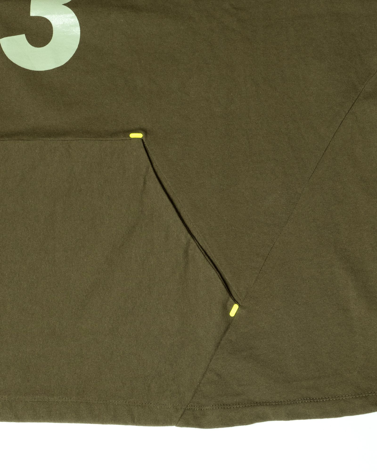 SÏVA - 「予約商品」KANGAROO-POCKET WIDE TEE / col: KHAKI | HAZE