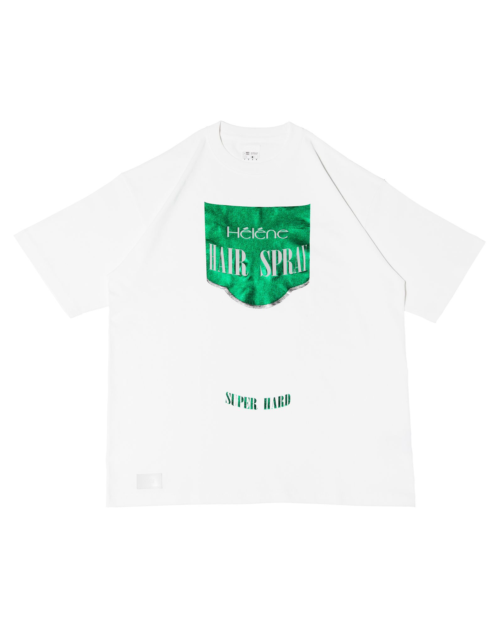 DAIEI-SPRAY BIG WIDE TEE_9.1oz Magnum Weigh / col: WHITE