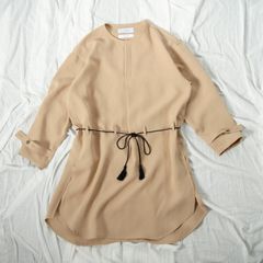 「予約商品」DOUBLE OXFORD TUNIC (BEIGE)