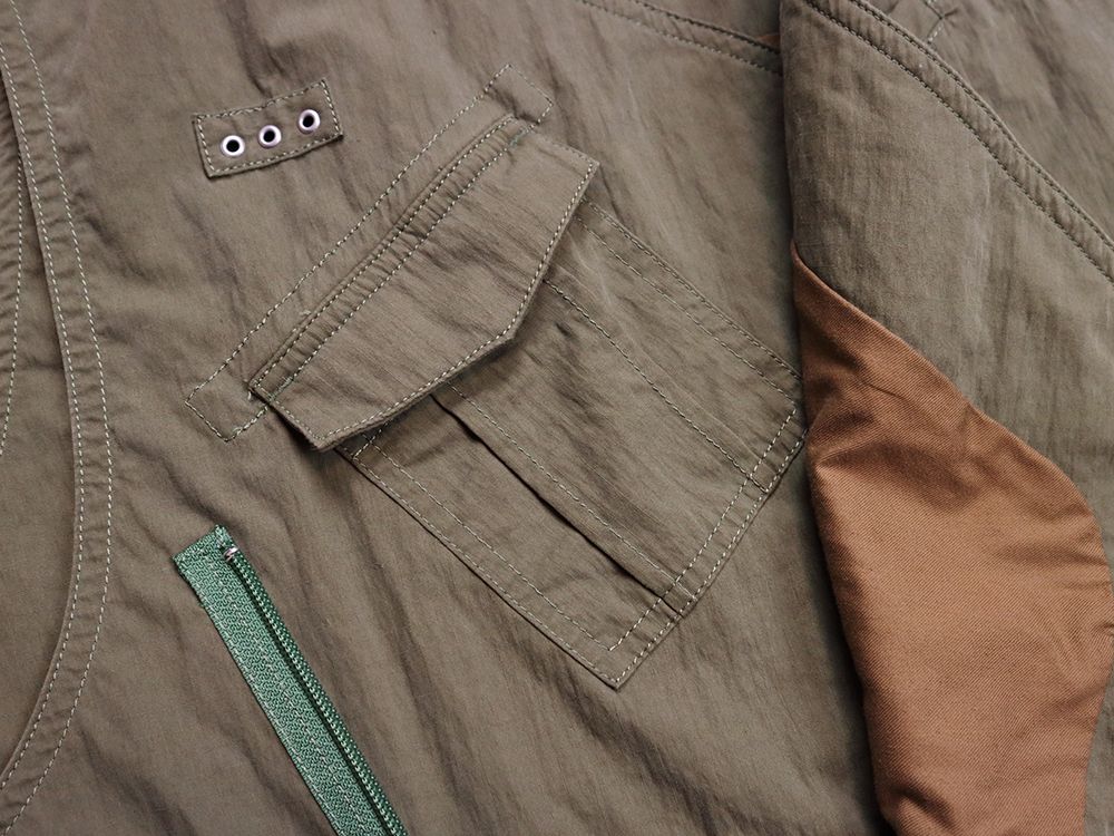 HALF VEST BAG (OLIVE)