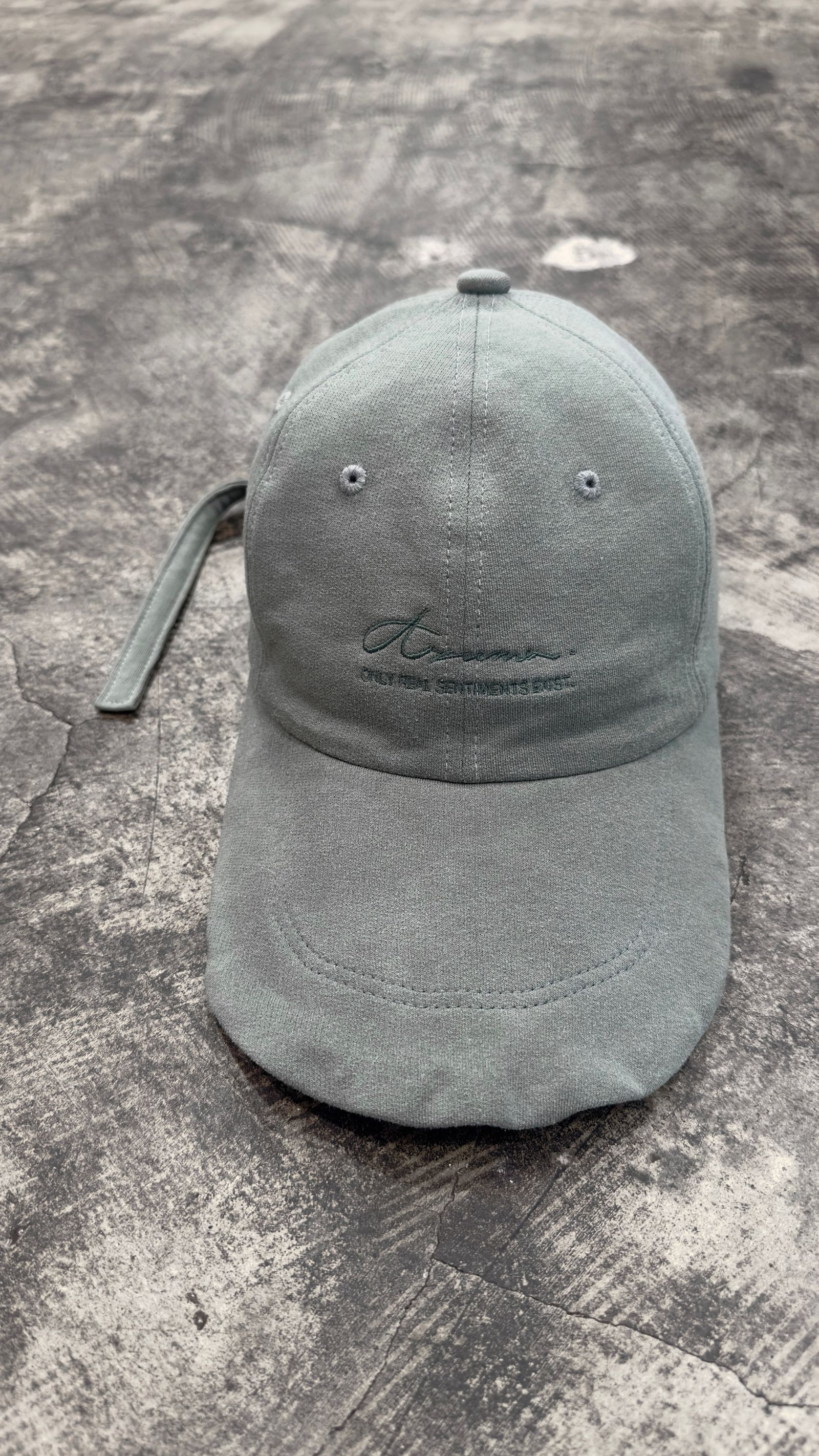 “YOREYORE” LOW CAP / キャップ (BLACK,KHAKI,LIGHT GREY)